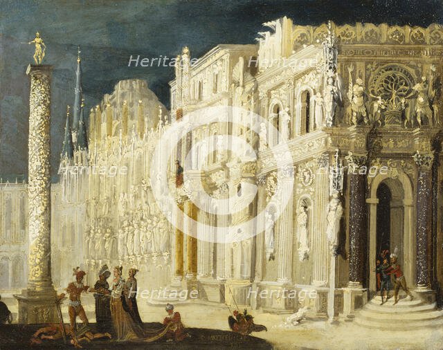 Head of Saint John the Baptist Presented to Salome, c1620-1624. Creator: Francois de Nome.