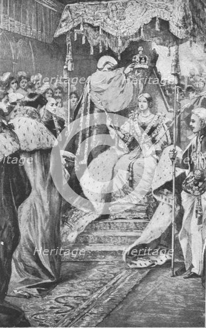 'Coronation of Queen Victoria, June 28, 1838', (1901).  Creator: Unknown.