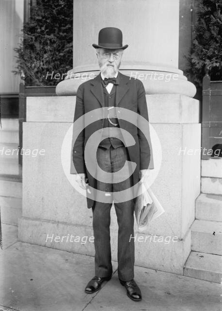 Simon Eben Baldwin, Governor of Connecticut, 1912. Creator: Harris & Ewing.