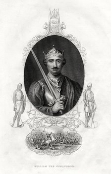 William I of England, also known as William the Conqueror, (1860). Artist: Unknown