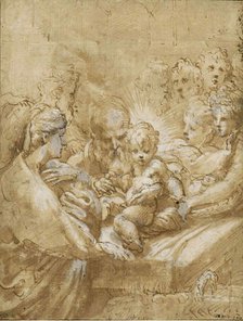 The circumcision, First Half of 16th cen.. Creator: Parmigianino (1503-1540).