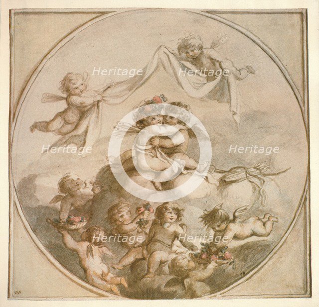 'Cupid and Psyche', 1903. Artist: Lady Diana Spencer.