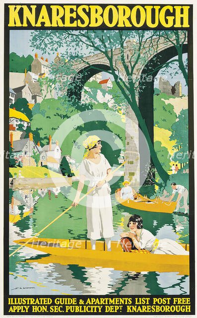 Knaresborough, c1928. Creator: Gawthorn, Henry George (1879-1941).