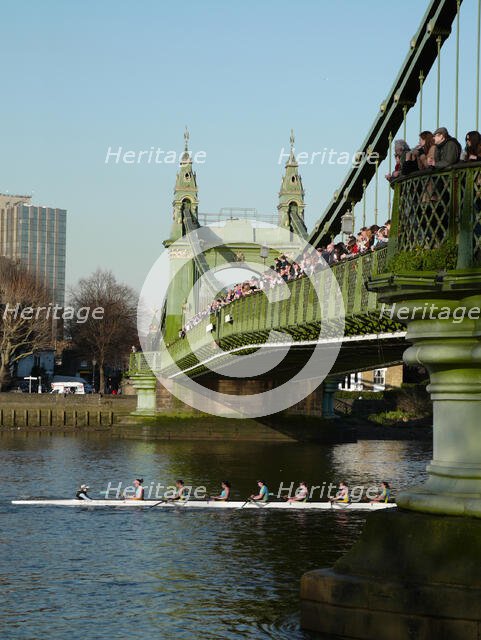 Hammersmith Bridge, Hammersmith and Fulham, London, 2011. Creator: Simon Inglis.