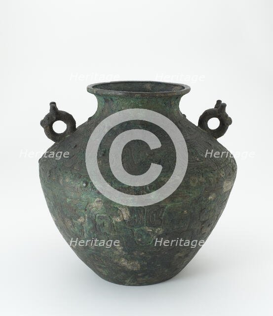 Ritual wine vessel (lei), Western Zhou dynasty, 9th century BCE. Creator: Unknown.