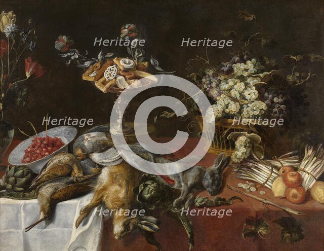 Still Life, c1620-1670. Creator: Paul de Vos.