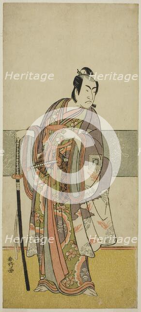 The Actor Ichikawa Monnosuke II in an Unidentified Role, c. 1778. Creator: Katsukawa Shunko.