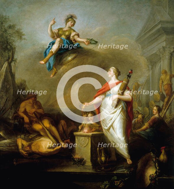 Allegory of the Revolution of 1789, 1796. Creator: Wilbault (Wilbaut), Jacques (1729-1816).