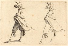 Gentleman Viewed from the Side, c. 1622. Creator: Jacques Callot.