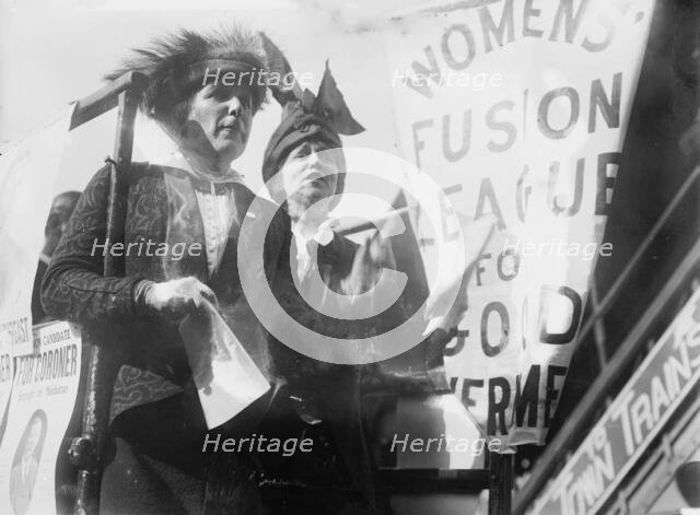 Mrs. J.B. Harriman [and] Mrs. C.D. Gibson, 1913. Creator: Bain News Service.