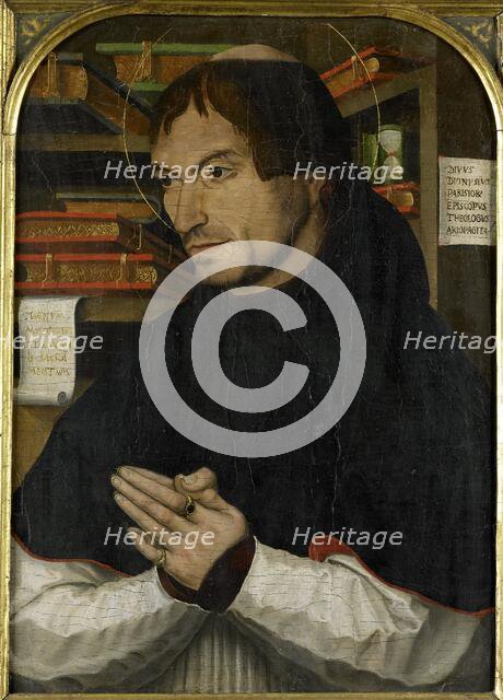 Saint Dionysius the Areopagite in Prayer, 1505-1510. Creator: Anon.