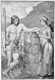'Olaf and Sigrid', 1910.  Artist: John Henry Frederick Bacon