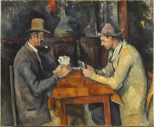 The Card Players, ca 1892-1896. Creator: Cézanne, Paul (1839-1906).