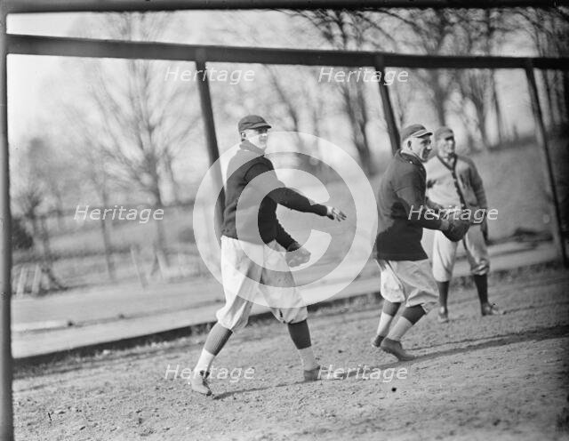 Baseball - Professional Players, 1913. Creator: Harris & Ewing.