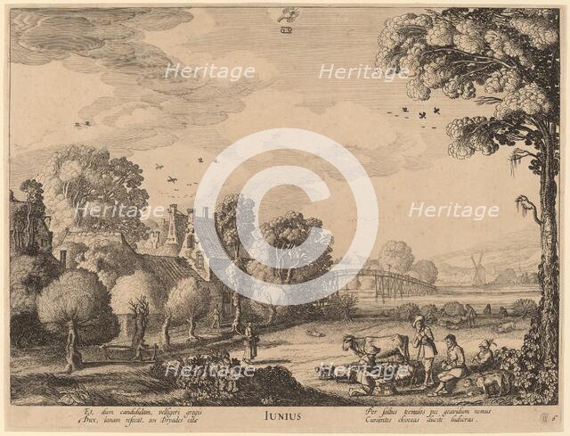 June. Creator: Jan van de Velde II.