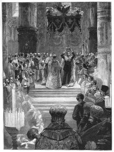Coronation of Tsar Nicholas II, 26 May 1896, (1900). Artist: Unknown