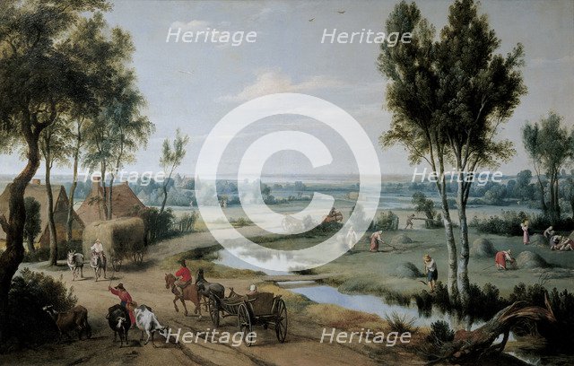 July. The hay harvest.