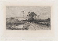 The New Pond Near Creys (Isère), 1864. Creator: Adolphe Appian.