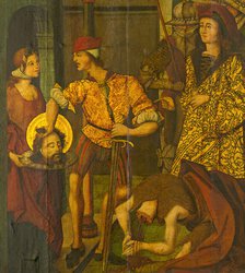 The Beheading of Saint John the Baptist, 1490/1500. Creator: Master of Palanquinos.