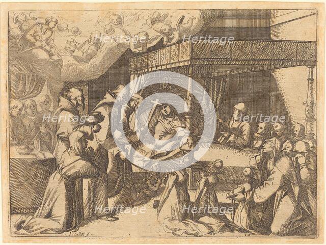 Death of the Queen, 1612. Creator: Jacques Callot.