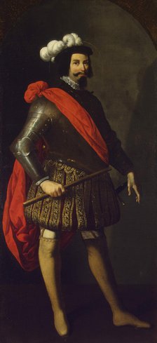 Saint Ferdinand III of Castile, ca 1630-1634. Artist: Zurbarán, Francisco, de (1598-1664)