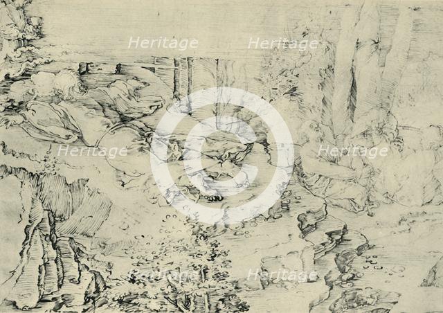 'Agony in the Garden', 1521, (1943).  Creator: Albrecht Durer.