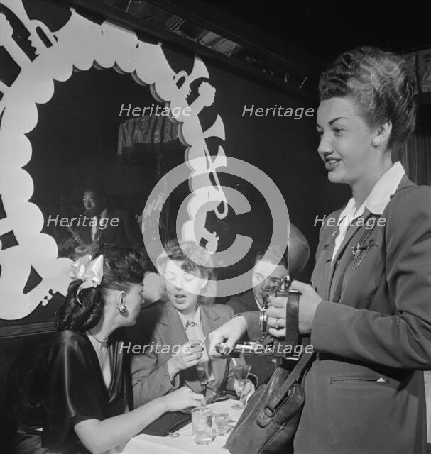 Portrait of Ginger Toye, 1938. Creator: William Paul Gottlieb.