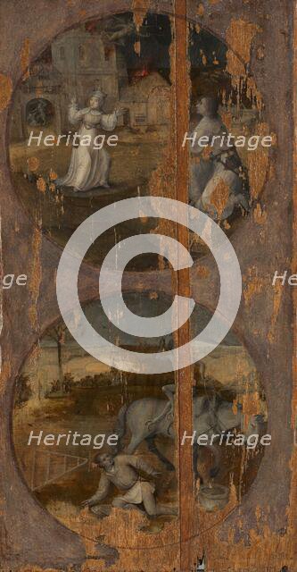 The Hell (reverse), Between 1508 and 1516. Creator: Bosch; Hieronymus (c. 1450-1516).