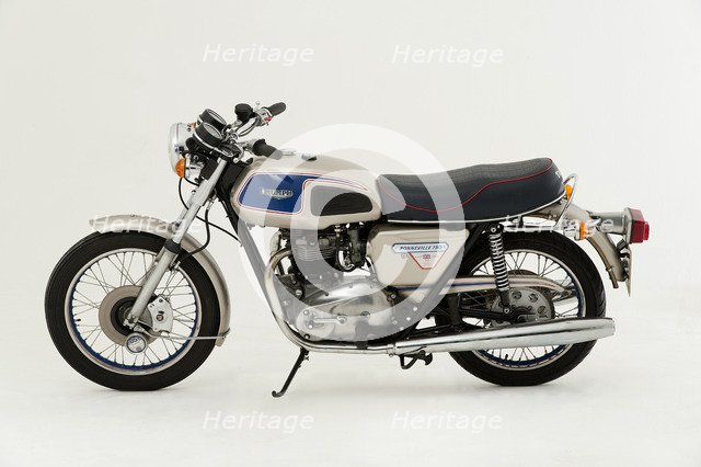 1977 Triumph Bonneville 750 Jubilee Artist: Unknown.