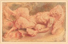 Pan Reclining, possibly c. 1610. Creator: Peter Paul Rubens.