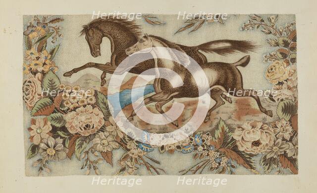 Printed Chintz, c. 1939. Creator: Hubbell McBride.