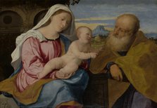 The Holy Family, between 1513-1515. Creator: Jacopo Palma il Vecchio.