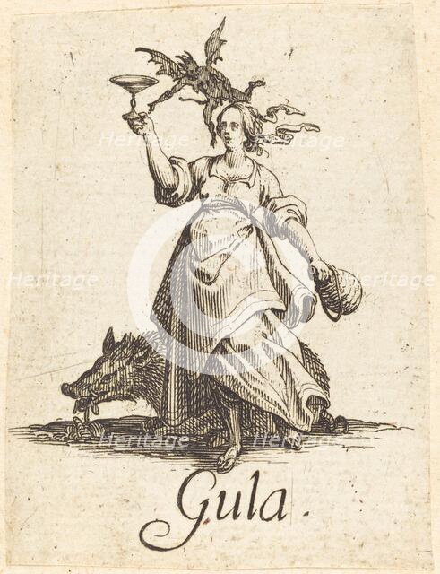 Gluttony, probably after 1621. Creator: Jacques Callot.