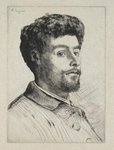 Frédéric Régamey. Creator: Alphonse Legros (French, 1837-1911).