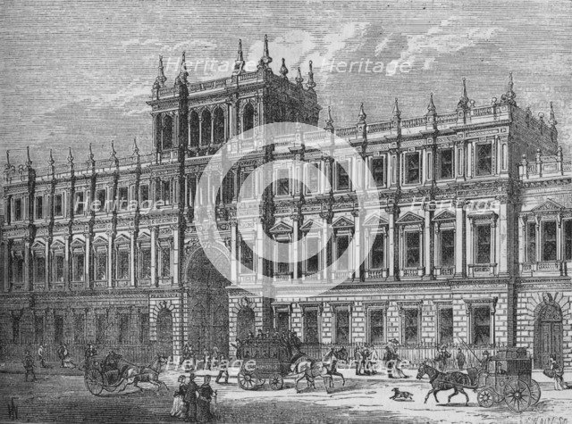 Burlington House, Westminster, London, 1875 (1878). Artist: Unknown.