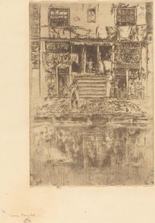 Steps, Amsterdam, 1889. Creator: James Abbott McNeill Whistler.