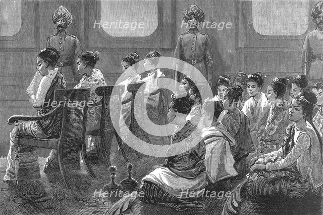 'With Lord Dufferin in Burma - Reception of the Viceroy and Lady Dufferin', 1886. Creator: Unknown.