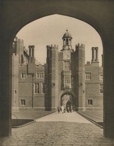 'Base Court, the First Quadrangle of Wolsey's Palace', c1935. Creator: Donald McLeish.