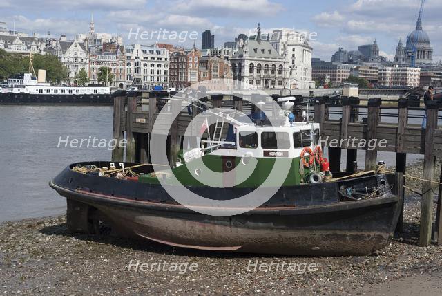 Nr Oxo Tower, London, England, 3/9/10.  Creator: Ethel Davies.