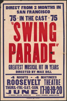 Swing Parade, [193-]. Creator: Unknown.