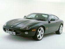 2002 Jaguar XKR coupe. Artist: Unknown.