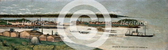 Fort Simpson, British Columbia, 1902. Creator: Frederick Alexcee.