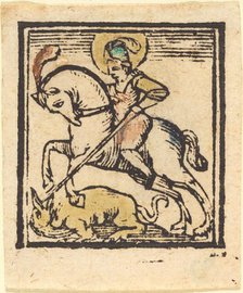 Saint George, c. 1475. Creator: Unknown.