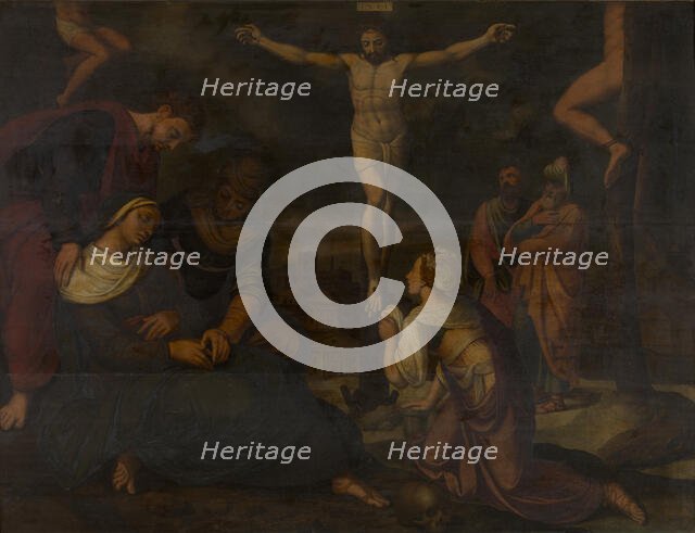 Calvary, 1565. Creator: Lambert van Noort.