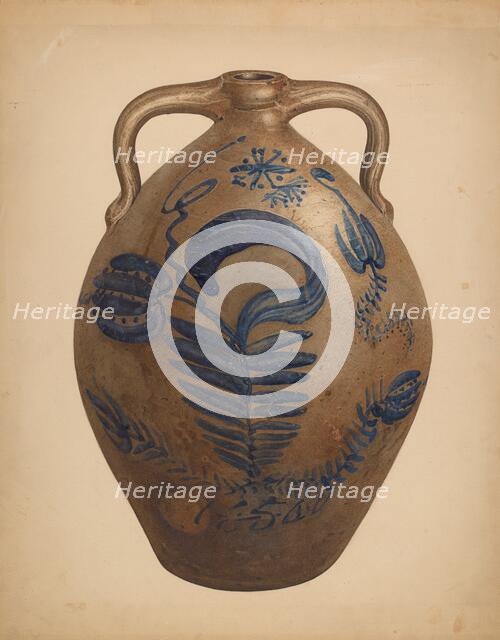 Jug, c. 1940. Creator: Giacinto Capelli.
