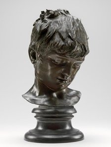 Bust of the Fisherboy, model c. 1876, cast probably 1883/1886. Creator: Vincenzo Gemito.