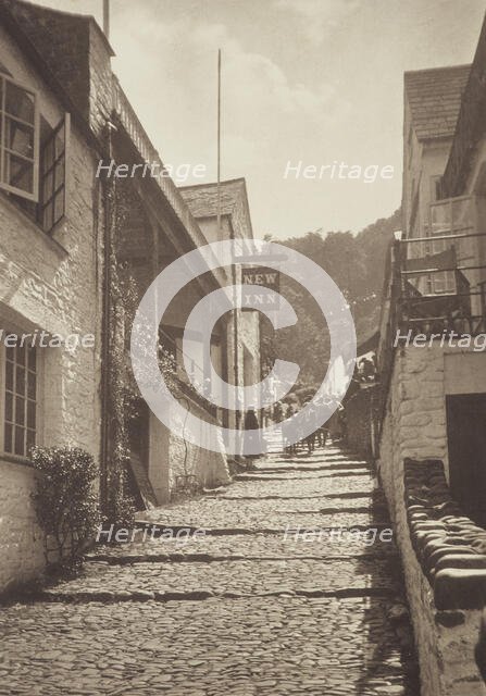The New Inn, Clovelly. From the album: Photograph album - England, 1920s. Creator: Harry Moult.