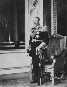 King George V (1865-1936) of the United Kingdom, 1935. Artist: Tuck and Sons