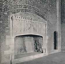'Chimney-Piece at Tattershall Castle, Lincolnshire', 1927. Artist: Unknown.