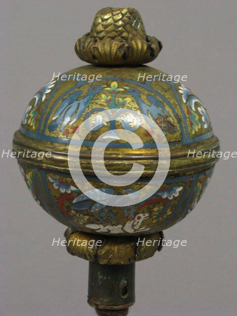 Spherical knop, German, late 12th century. Creator: Unknown.